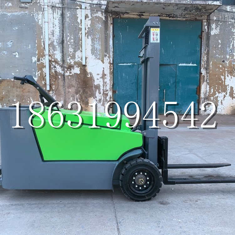 五家渠市小型电动叉车1吨2吨步行站驾式电瓶堆高充电装卸车液压升降车铲车